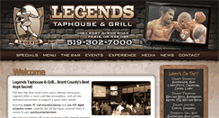 Desktop Screenshot of legendstaphouse.com